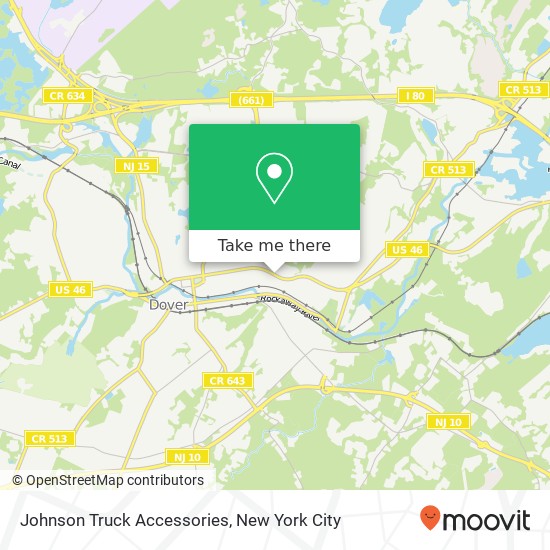 Mapa de Johnson Truck Accessories