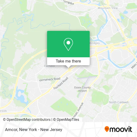 Amcor map