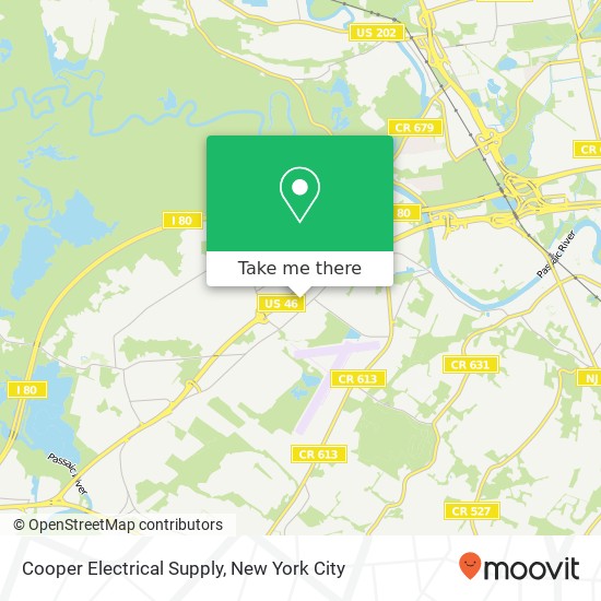 Cooper Electrical Supply map