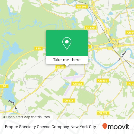 Mapa de Empire Specialty Cheese Company