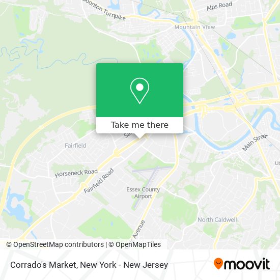Mapa de Corrado's Market