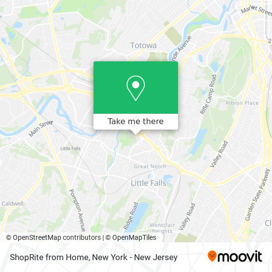 ShopRite from Home map