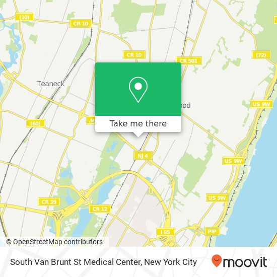 South Van Brunt St Medical Center map