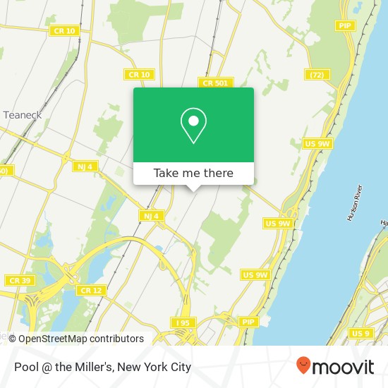 Mapa de Pool @ the Miller's