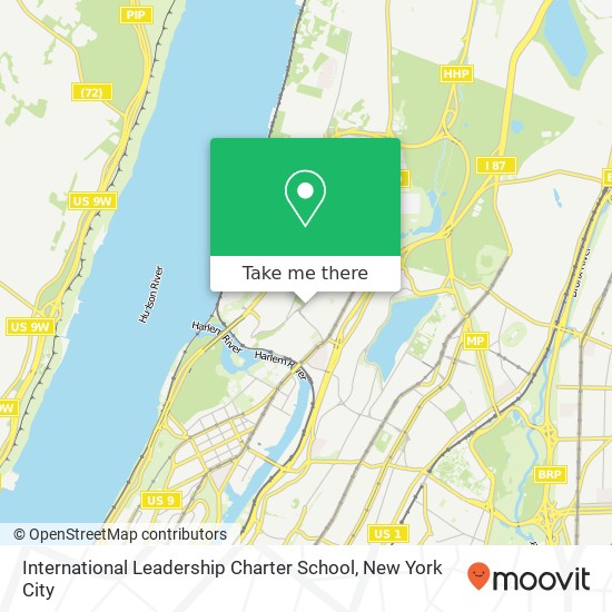 Mapa de International Leadership Charter School