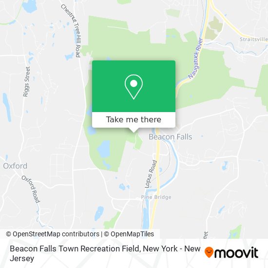 Mapa de Beacon Falls Town Recreation Field