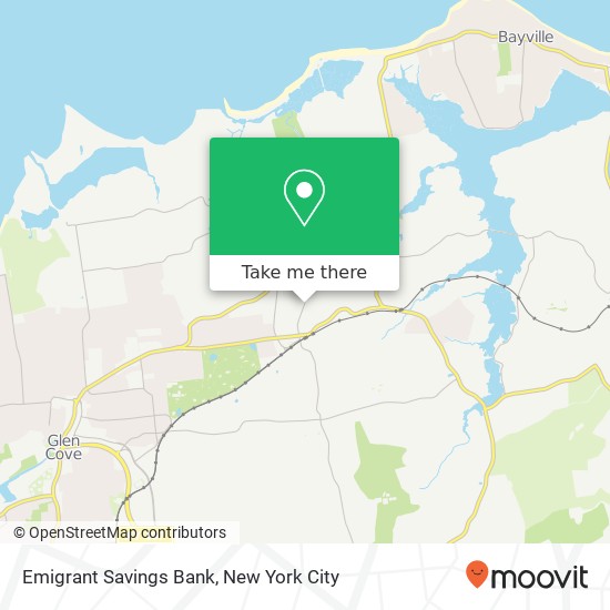 Emigrant Savings Bank map