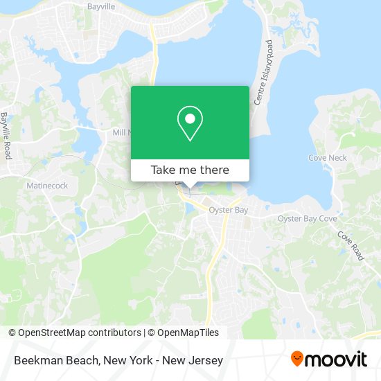 Mapa de Beekman Beach