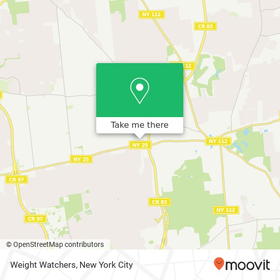 Weight Watchers map