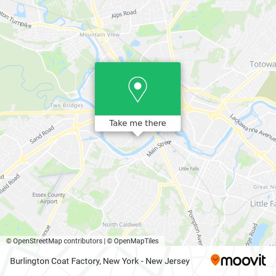 Mapa de Burlington Coat Factory