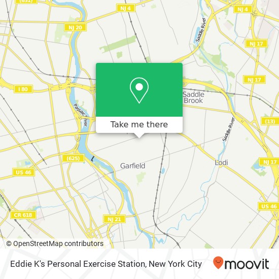 Mapa de Eddie K's Personal Exercise Station