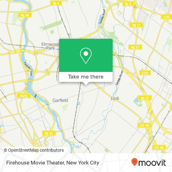 Firehouse Movie Theater map
