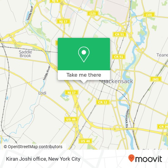 Kiran Joshi office map