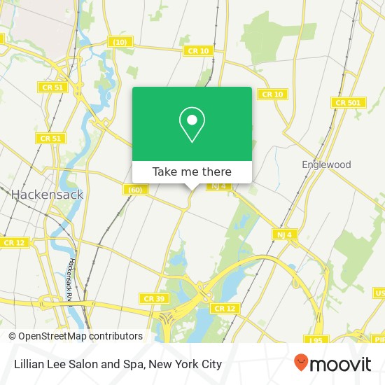 Mapa de Lillian Lee Salon and Spa