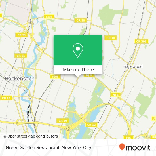 Green Garden Restaurant map