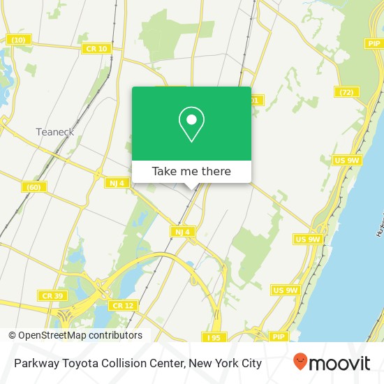 Parkway Toyota Collision Center map