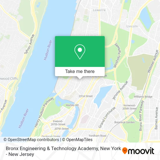 Bronx Engineering & Technology Academy map