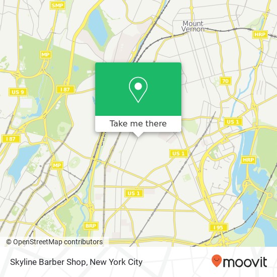 Skyline Barber Shop map