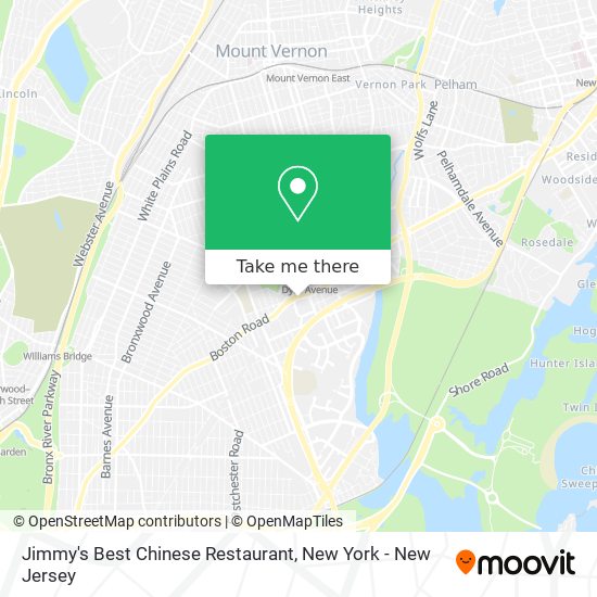 Jimmy's Best Chinese Restaurant map