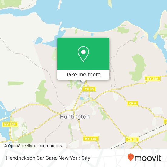 Hendrickson Car Care map