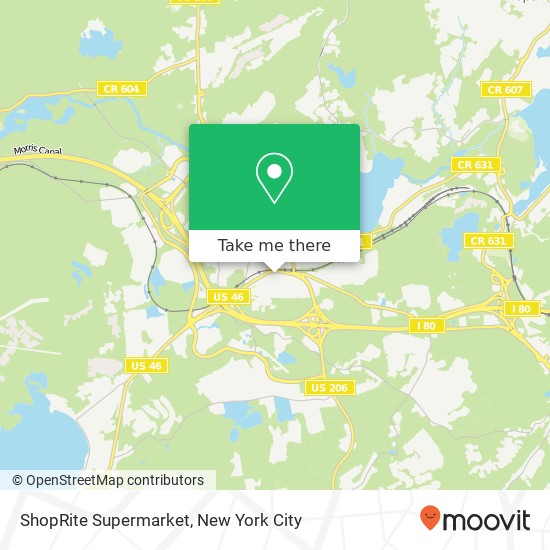 Mapa de ShopRite Supermarket