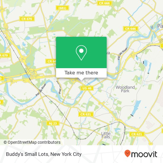 Mapa de Buddy's Small Lots