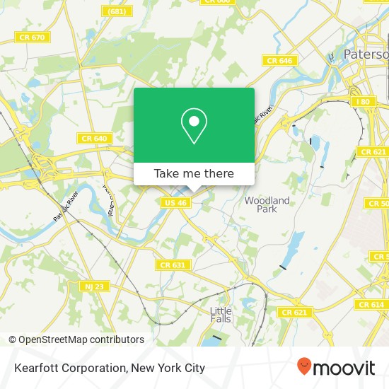 Kearfott Corporation map