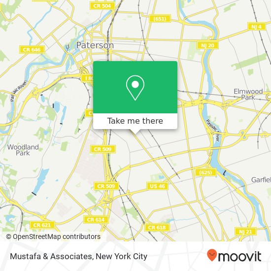 Mapa de Mustafa & Associates
