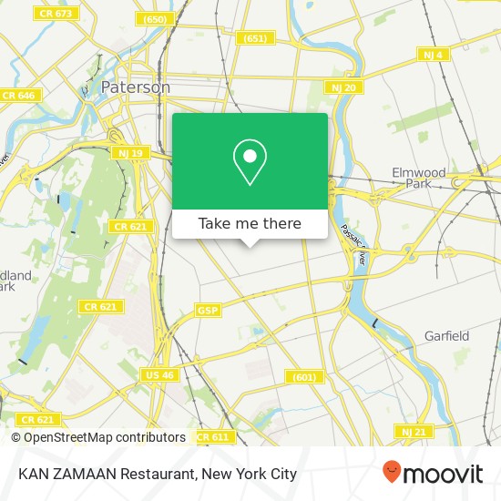 KAN ZAMAAN Restaurant map