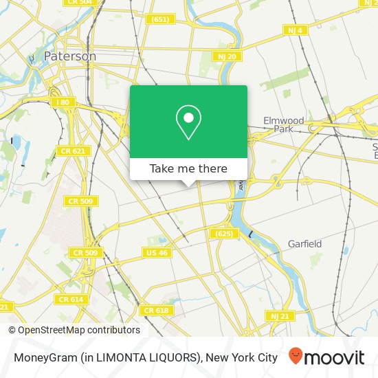 MoneyGram (in LIMONTA LIQUORS) map