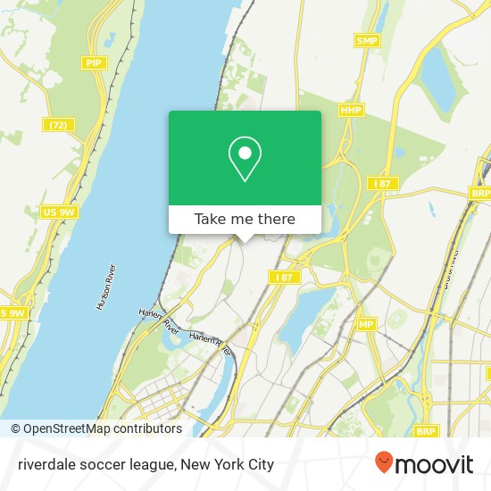 Mapa de riverdale soccer league