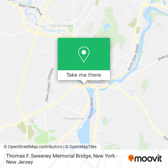 Mapa de Thomas F. Sweeney Memorial Bridge