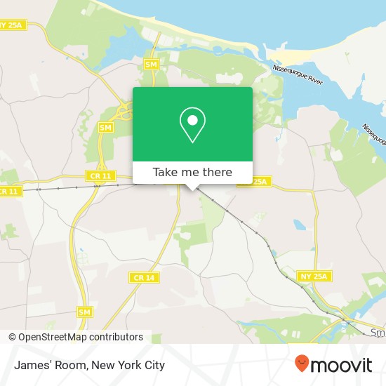 James' Room map