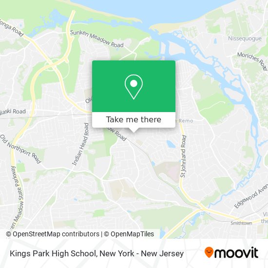 Mapa de Kings Park High School