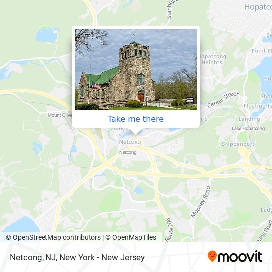 Mapa de Netcong, NJ