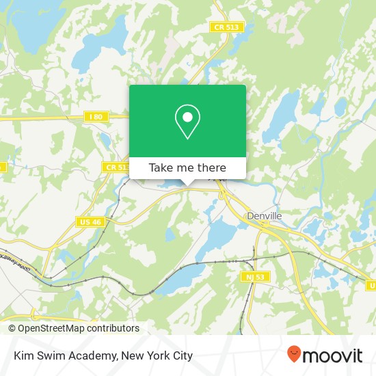 Mapa de Kim Swim Academy