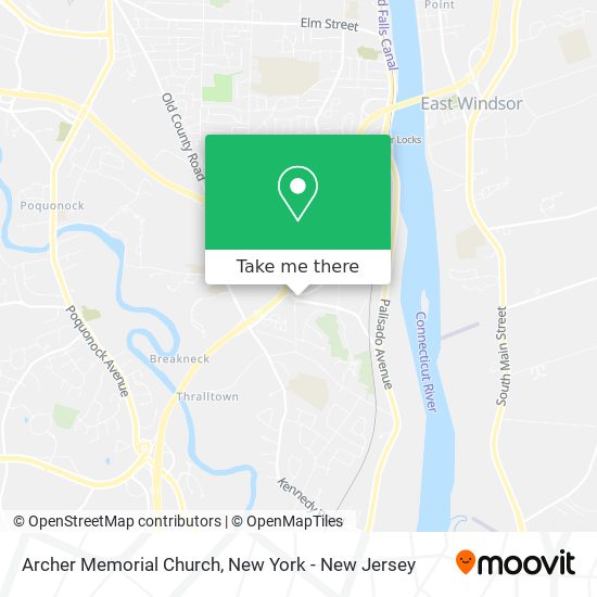 Mapa de Archer Memorial Church