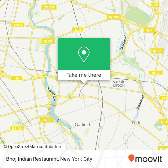 Bhoj Indian Restaurant map