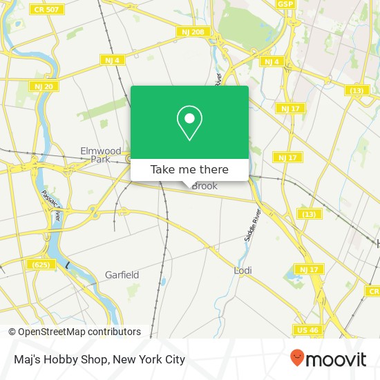 Maj's Hobby Shop map