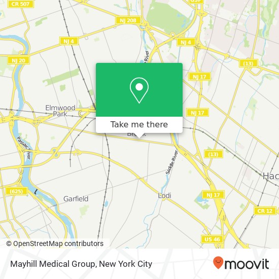 Mayhill Medical Group map