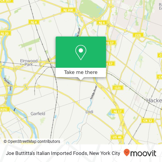 Mapa de Joe Buttitta's Italian Imported Foods