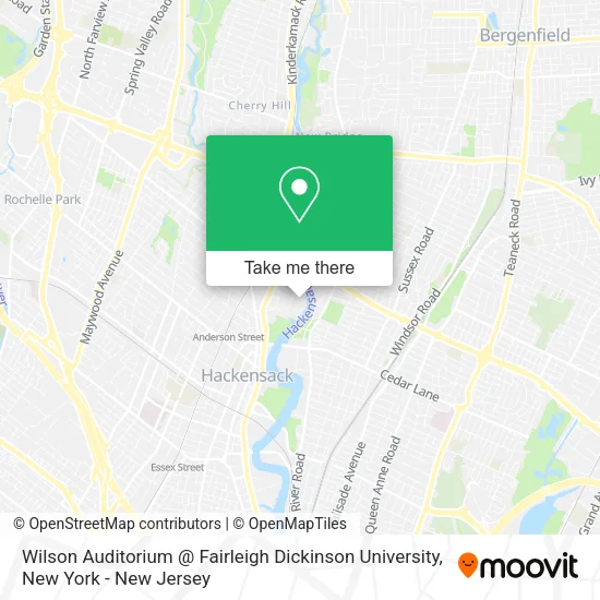 Wilson Auditorium @ Fairleigh Dickinson University map