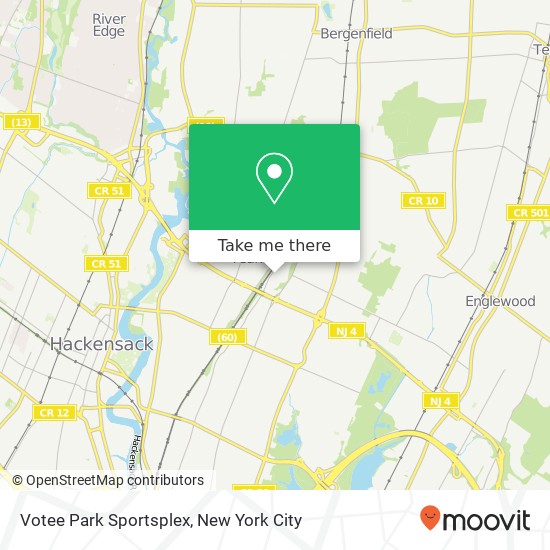 Votee Park Sportsplex map