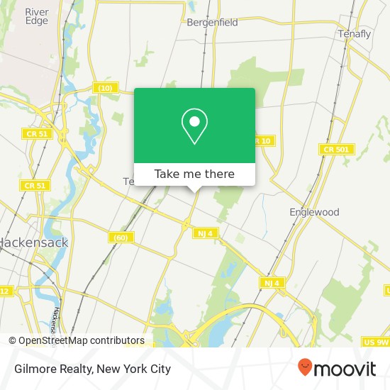 Gilmore Realty map