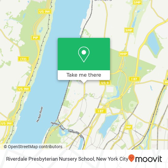 Mapa de Riverdale Presbyterian Nursery School