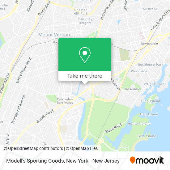 Mapa de Modell's Sporting Goods