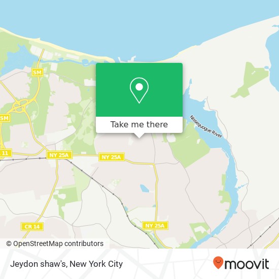 Mapa de Jeydon shaw's