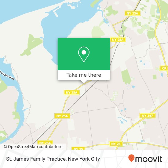 St. James Family Practice map