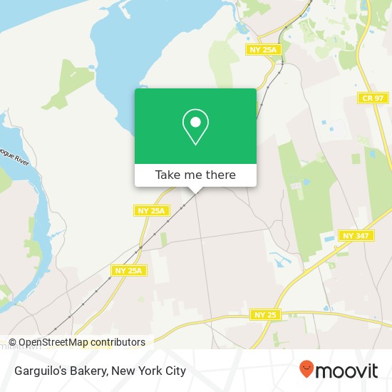 Garguilo's Bakery map