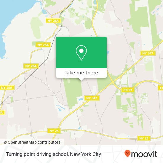 Mapa de Turning point driving school